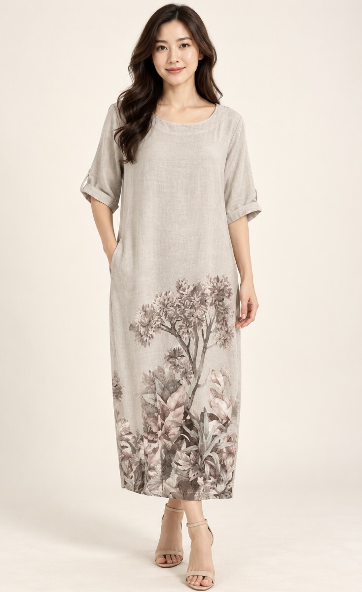 VESTIDO LILO - Beige 