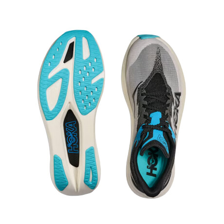 Championes Hoka Rocket X3 Grey Blue