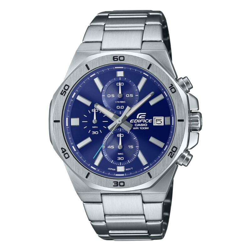 Reloj Casio Edifice EFV640D 2AVUDF para hombre en acero Azul