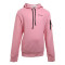 HOODIE POLY FLEECE GIRLS TRNG rosa par m ROSA/GRAFITO