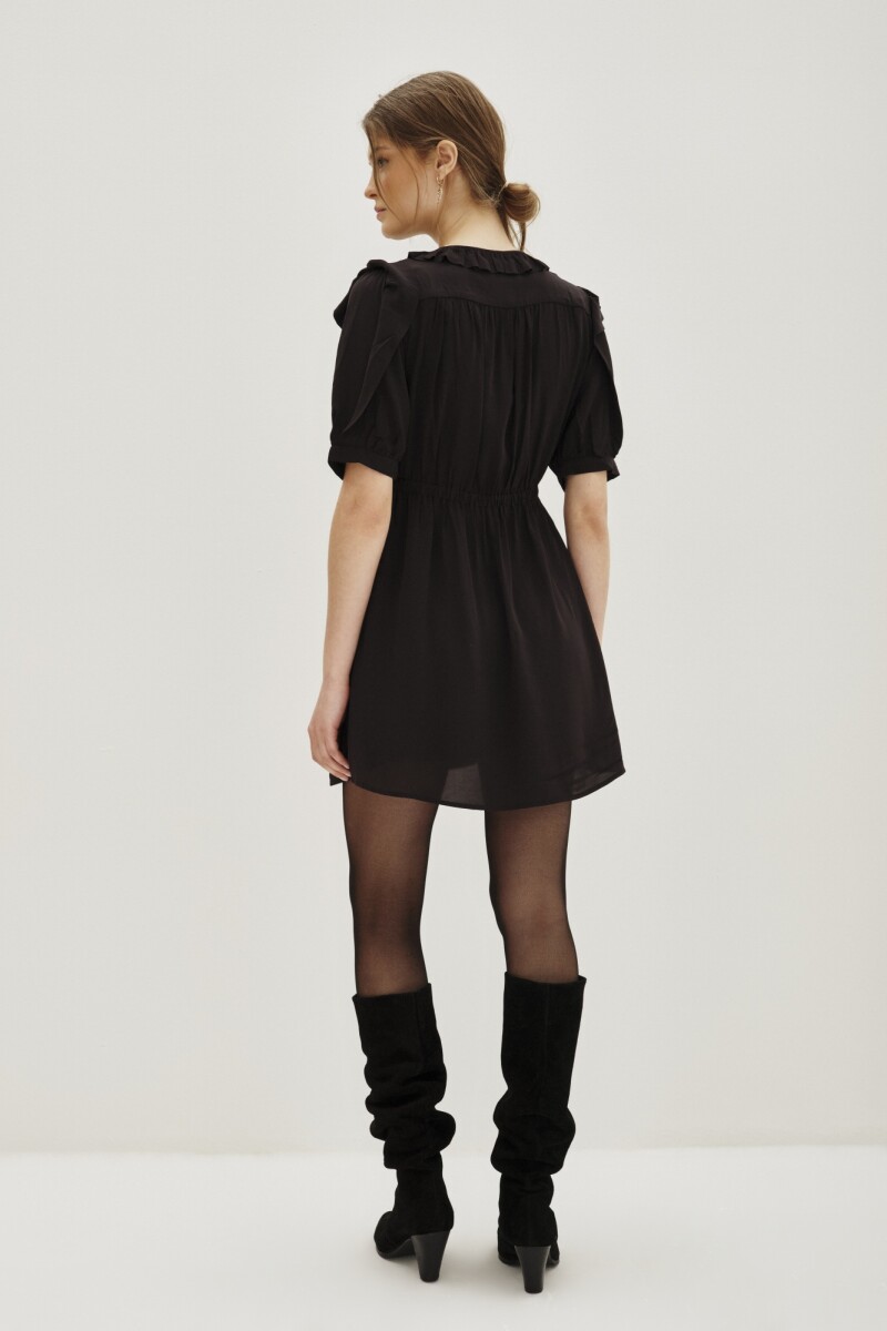 Vestido Lily Plain Negro
