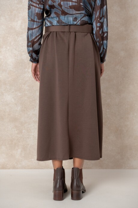 POLLERA CAILIN Chocolate