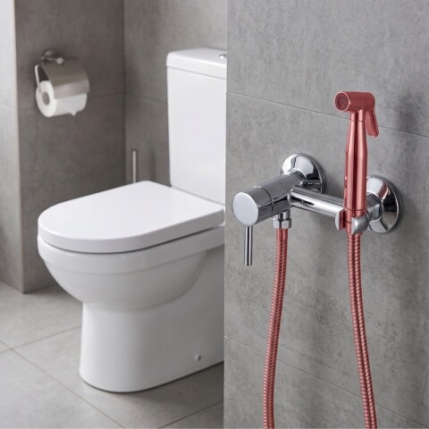 Grifería Mezcladora Monomando para Ducha Higiénica Aqualia Maia – Cromado G 1/2" Grifería Mezcladora Monomando para Ducha Higiénica Aqualia Maia – Cromado G 1/2"