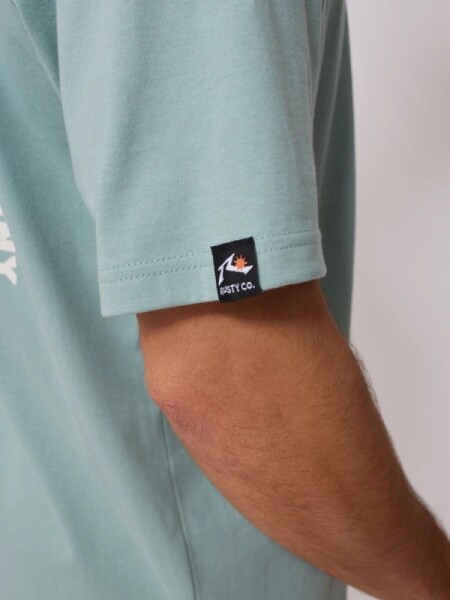 T-SHIRT RUSTY ILKIAN VERDE