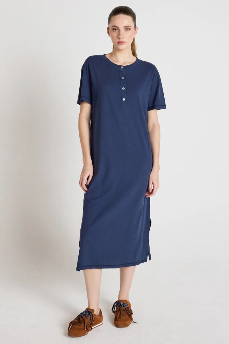 VESTIDO LARGO NICOLETTE Navy