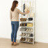Perchero Organizador Zapatero IMBACK IBK-PER008 | 6 Niveles + Ganchos | Diseño Multifuncional, Compacto y Resistente Blanco Perchero Organizador Zapatero IMBACK IBK-PER008 | 6 Niveles + Ganchos | Diseño Multifuncional, Compacto y Resistente Blanco