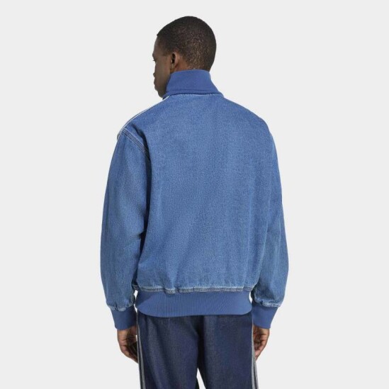Campera Adidas Denim Adicolor Firebird Azul