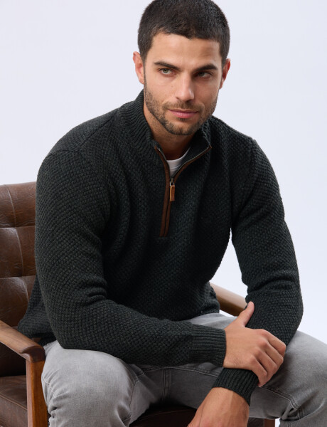 BUZO TEJIDO DE ABRIGO Gris