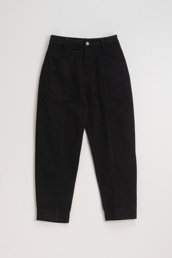 Pantalón liviano de jean Negro