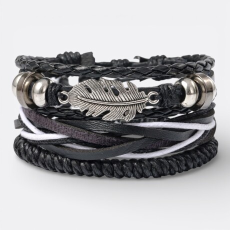 Pulsera Hombre Pack X4 Variedad Modelo 2