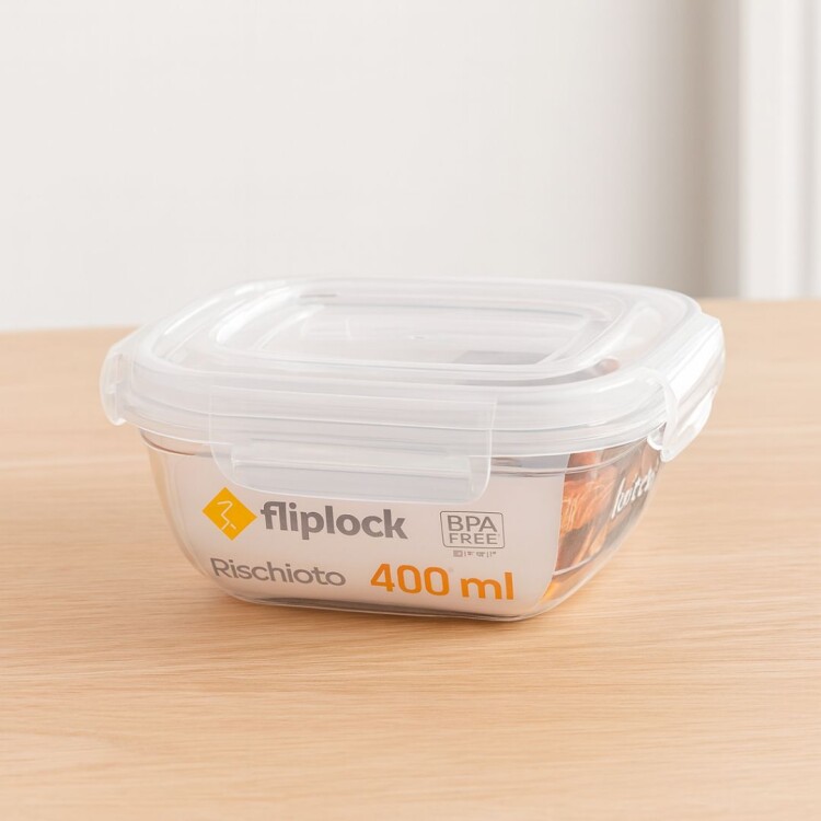 VIANDA RISCHIOTO FLIPLOCK 400ML VIANDA RISCHIOTO FLIPLOCK 400ML
