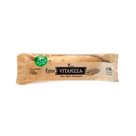 Pan Frances Con Ajo Vitanzza Lleve Dos, Pague Uno Sin Gluten 180 Gs Pan Frances Con Ajo Vitanzza Lleve Dos, Pague Uno Sin Gluten 180 Gs