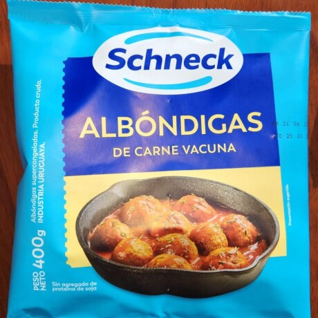 ALBONDIGA SCHNECK 400G ALBONDIGA SCHNECK 400G