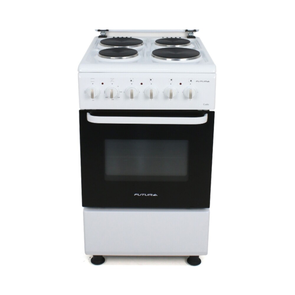 Cocina Eléctrica Futura Plus Cadiz Fut-50-e4 Blanco