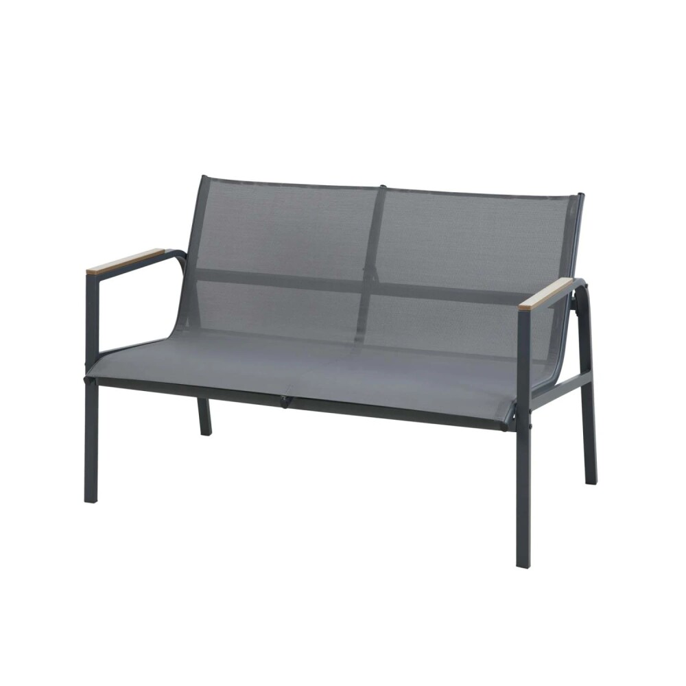 Set de Living Exterior Valencia - Acero y Tela Set de Living Exterior Valencia - Acero y Tela