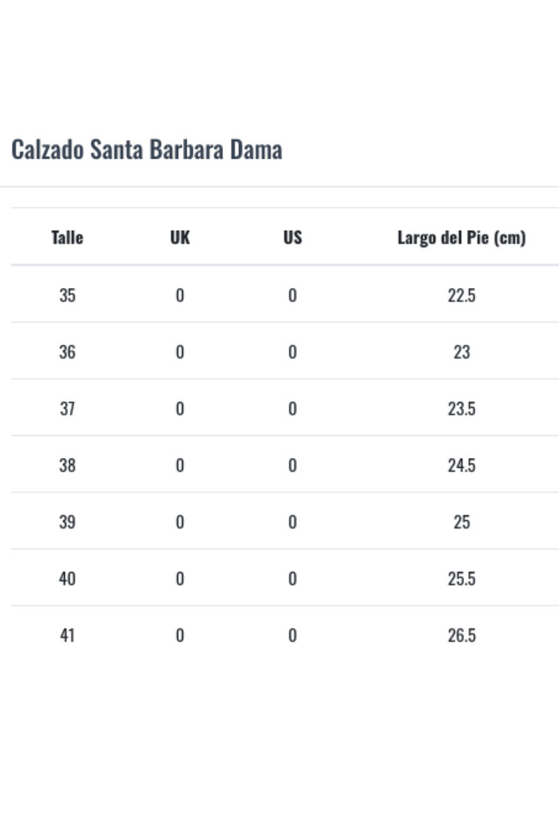 CALZADO DEPORTIVO MUJER SANTA BARBARA CHILLW Blanco