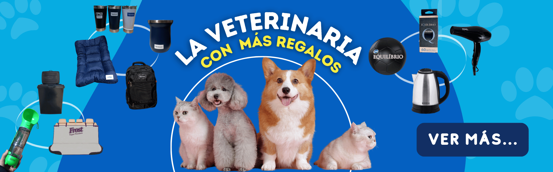 La veterinaria con más regalos