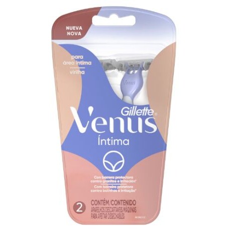 GILLETTE VENUS MAQUINAS ÍNTIMA DESCARTABLE 2 UNIDADES GILLETTE VENUS MAQUINAS ÍNTIMA DESCARTABLE 2 UNIDADES