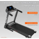 Caminadora Eléctrica Plegable Motor Dc De 2.5 Hp Negro
