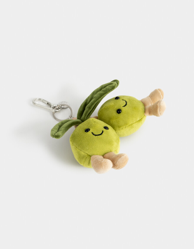 Llavero Peluche Llavero De Peluche - Verde Oliva
