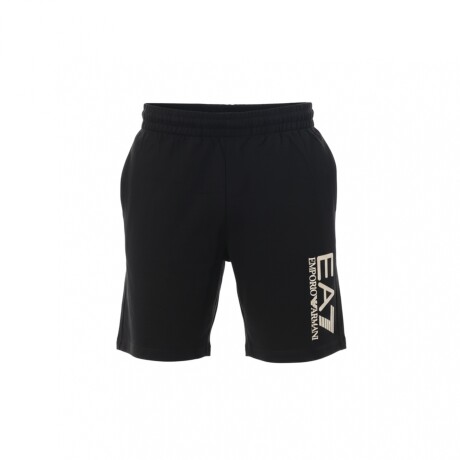 EA7 EMPORIO ARMANI VISIBILITY COTTON BERMUDA Black