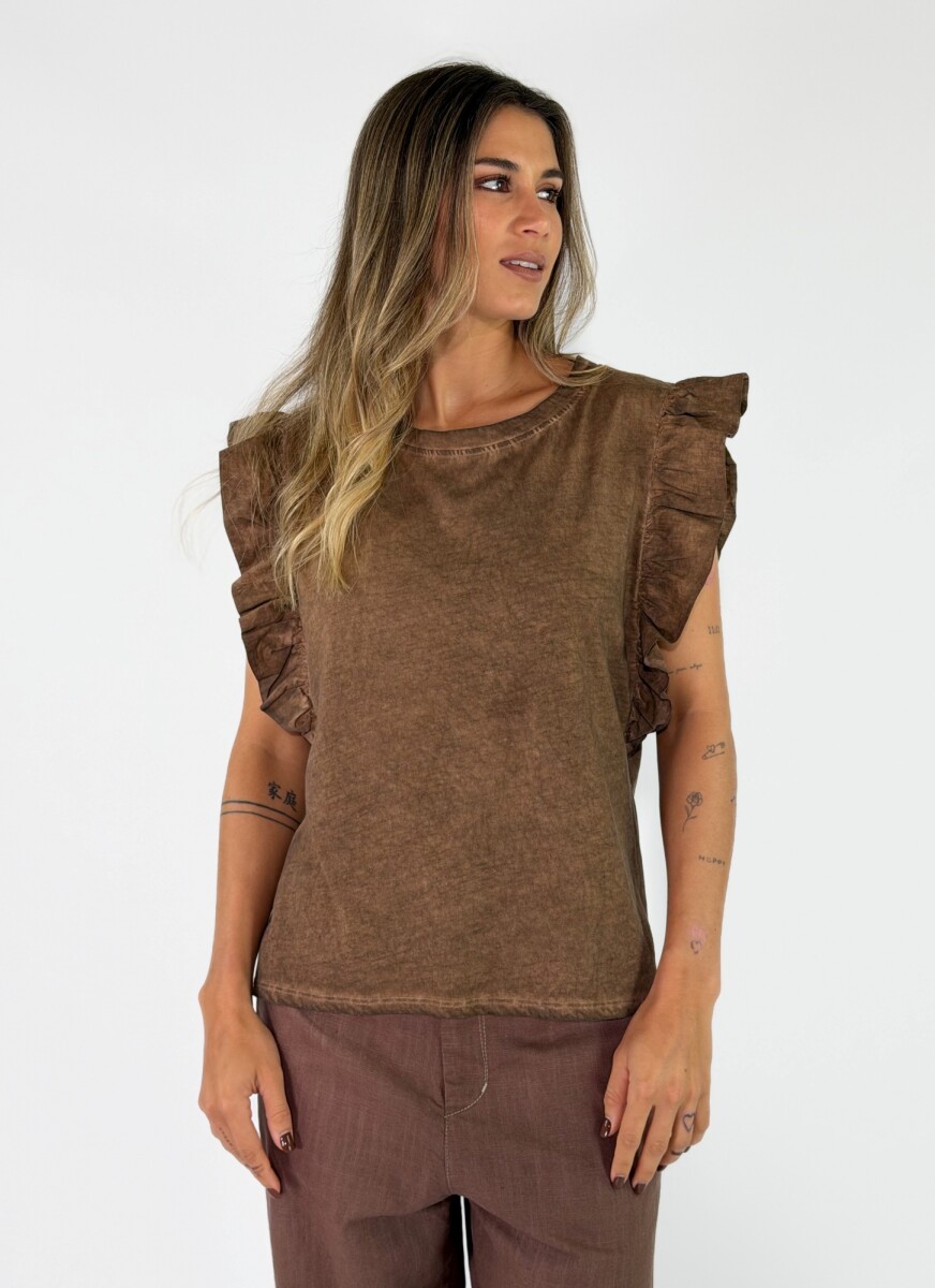 REMERA CHIANTI - MARRON 