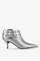 Botin con taco CELESTA-2 Plata