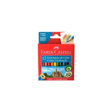 COLORES CORTOS FABER CASTELL X12 COLORES CORTOS FABER CASTELL X12