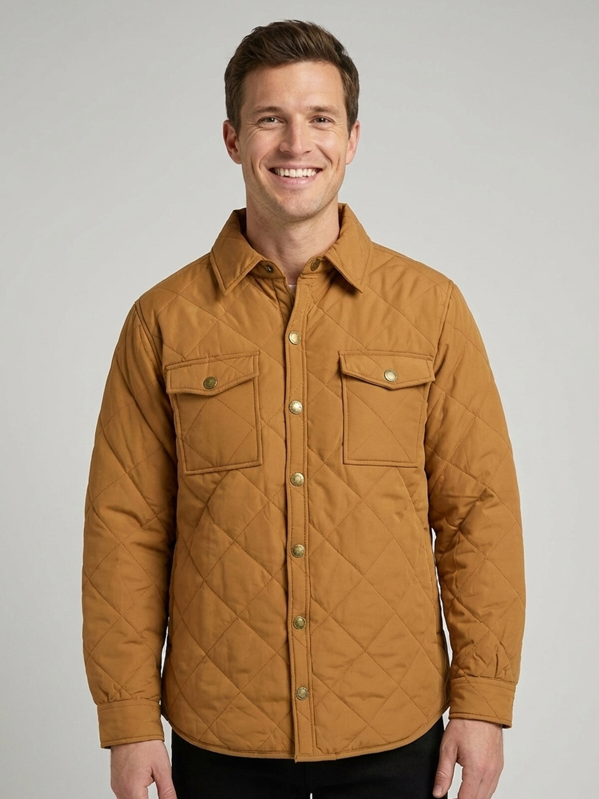 CAMPERA CAPITONEADA KAWASAN BEIGE