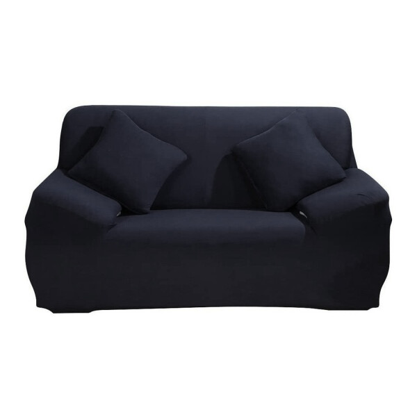 Funda Protector Sillón Sofá 2 Cuerpos Ajustable Elastizada Variante Color Gris Azulado