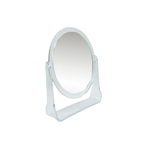 Espejo doble Faz Oval c/base 19*16cm(mx318) Espejo Doble Faz Oval C/base 19*16cm(mx318)