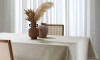 Mantel Dohler Clean - 160x220 - Lino Liso Beige Mantel Dohler Clean - 160x220 - Lino Liso Beige