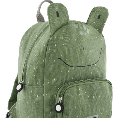 Mochila Trixie Escolar Infantil Diseño Animal 31x23cm Diseño Rana