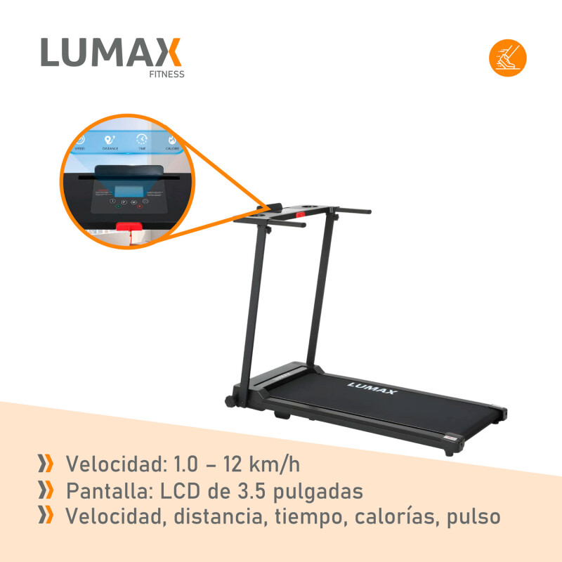 Caminadora Eléctrica Plegable Cinta Lumax 2hp 12km Caminadora Eléctrica Plegable Cinta Lumax 2hp 12km