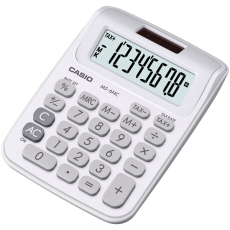 Calculadora de bolsillo Casio MS-6 NC WE