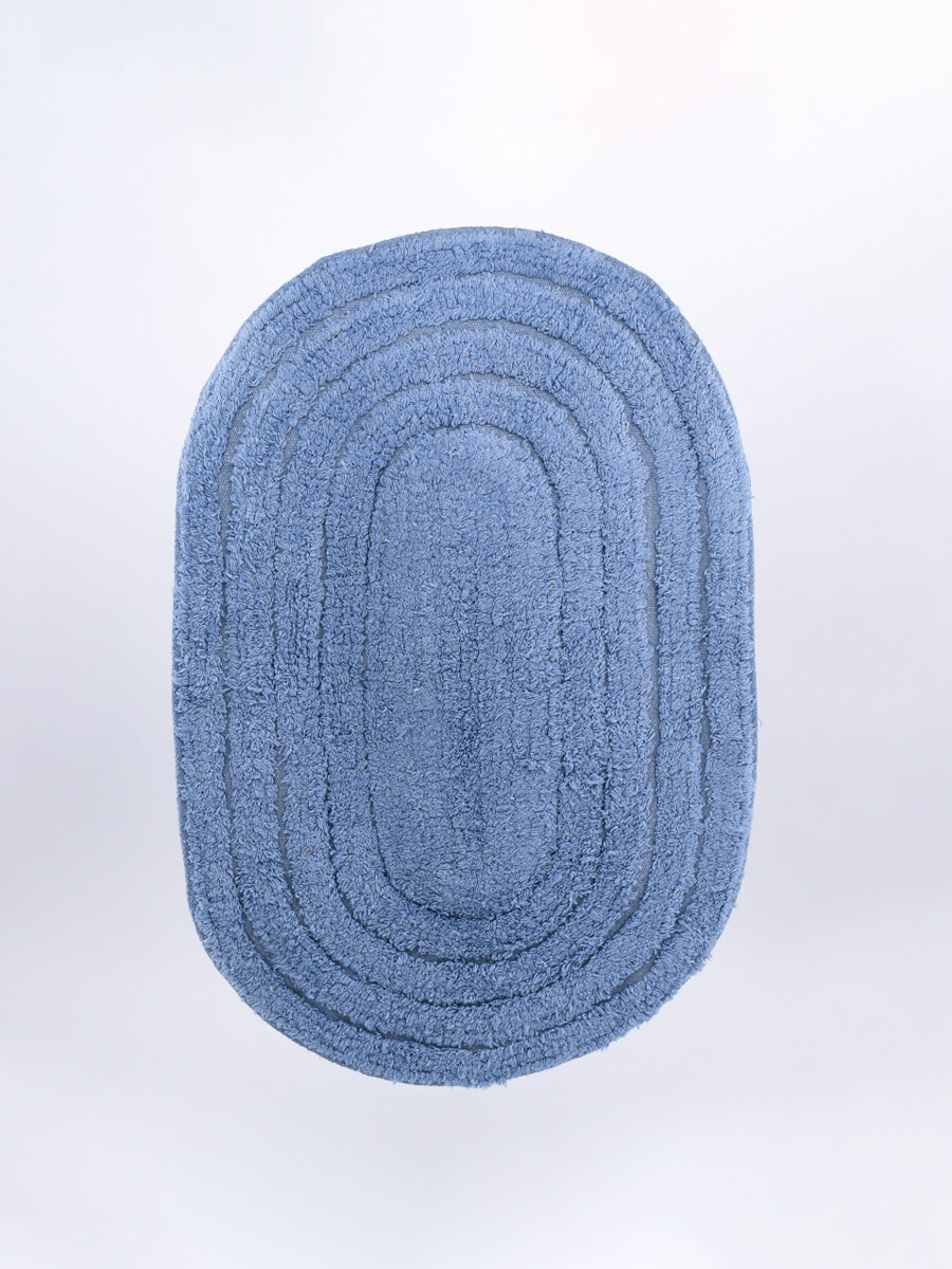 ALFOMBRA DE BAÑO - AZUL 