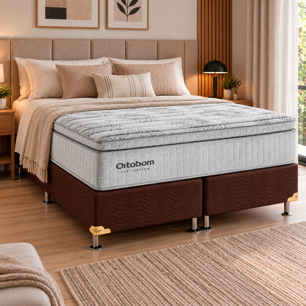 BOX MODELO FREEDOM - TAMAÑO QUEEN- 2 y 1/2 PLAZAS Box Modelo Freedom - Tamaño Queen- 2 Y 1/2 Plazas