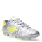 Championes de Fútbol 11 Infantiles Umbro Touch HG Plateado - Amarillo Fluor