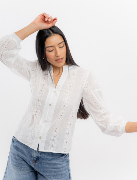 Blusa broderie Blusa broderie