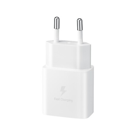 Cargador Carga Rápida 15W cable Tipo-C Blanco