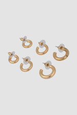 Pack x 3 aros smile ii Oro fuerte