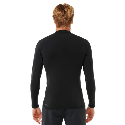 Lycra Rip Curl Icons Upf Brushed - Negro Lycra Rip Curl Icons Upf Brushed - Negro
