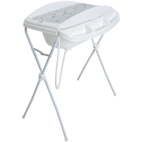 Catre De Baño Plegable Con Cambiador Angra Bebesit Grafito