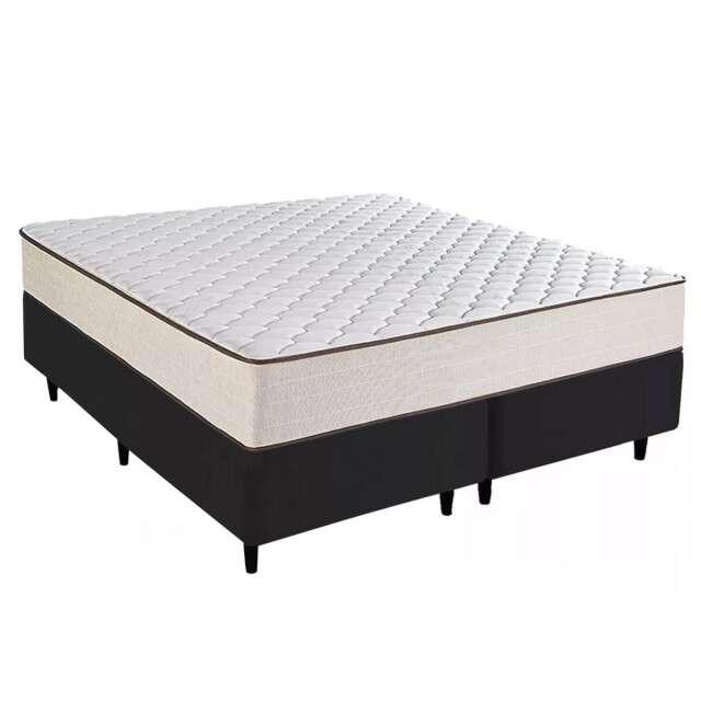 SOMMIER QUEEN SIZE BASE CAMA COLCHÓN DE 100% ESPUMA SOMMIER QUEEN SIZE BASE CAMA COLCHÓN DE 100% ESPUMA