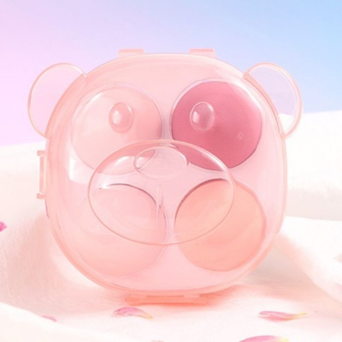 Esponjitas Blender Ositos 4 Unidades - Rosa 