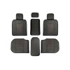 Cubreasientos Eco Cuero Negro Con Detalles Rojos 11 Piezas Cubreasientos Eco Cuero Negro Con Detalles Rojos 11 Piezas