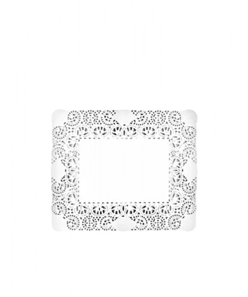 Rodal blanco rectangular 19x23cm. x100 Rodal blanco rectangular 19x23cm. x100