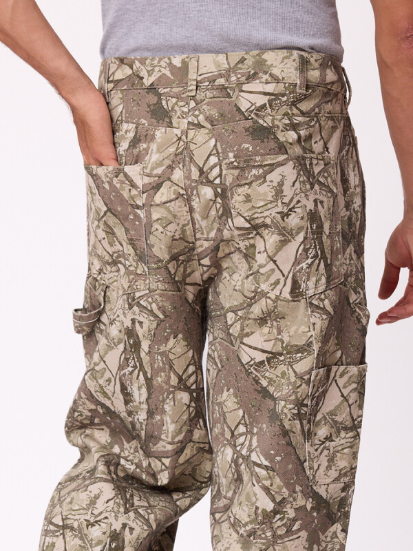 PANTALON VALLE RUSTY Verde Piedra