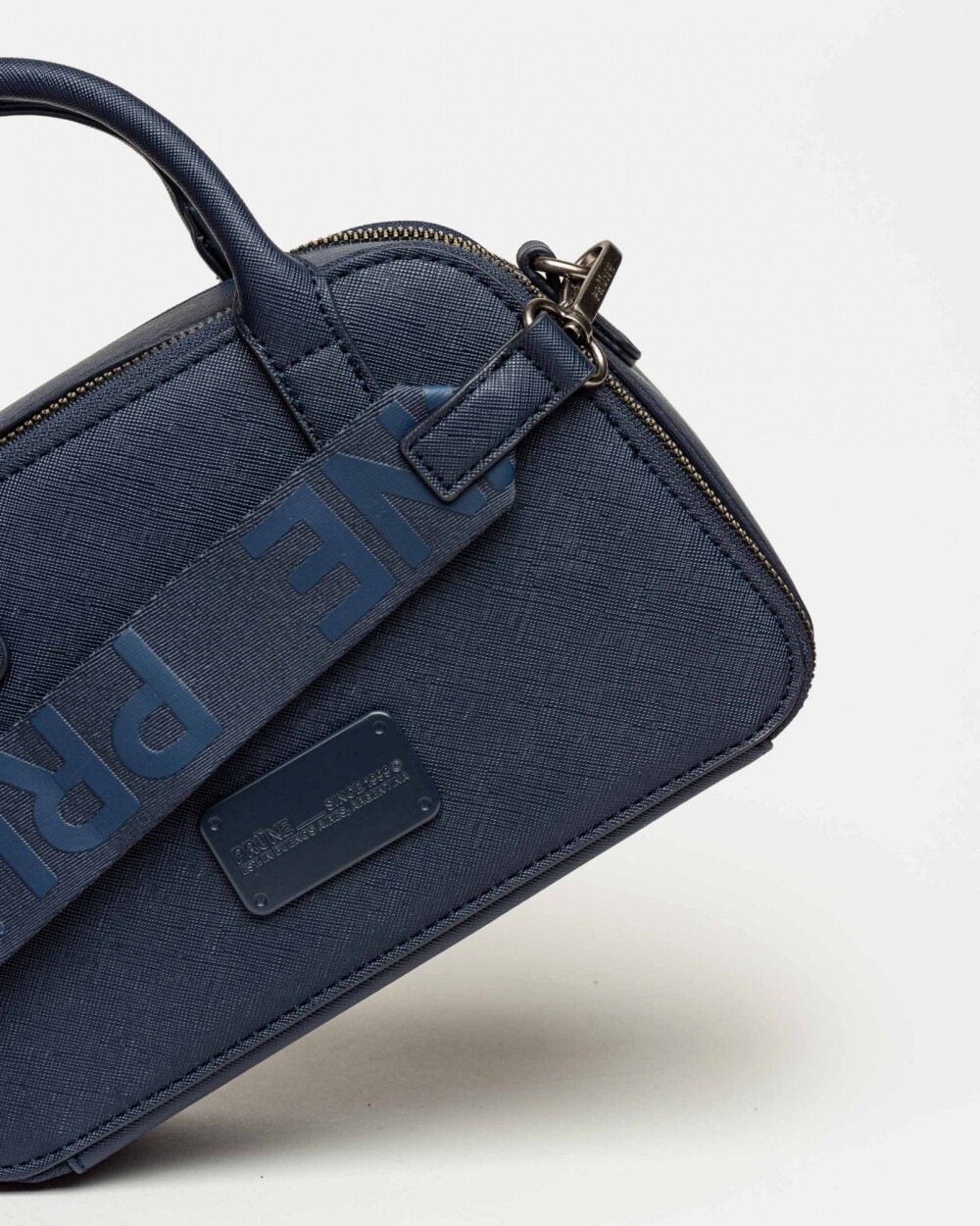 Cartera de mano New Penny en efecto cuero zaffiano Azul