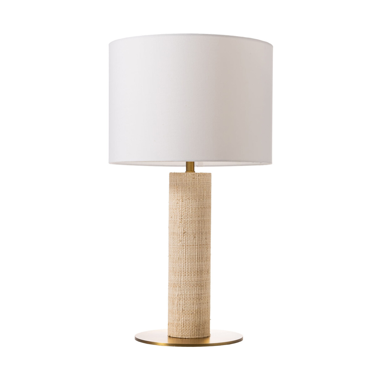LÁMPARA - DE MESA RAFIA, NATURAL/BEIGE RAFFIA RRSAPMPNA11CL 